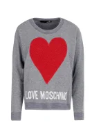megztinis | regular fit Love Moschino pilka