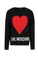 megztinis | regular fit Love Moschino juoda
