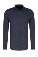 marškiniai | slim fit Armani Exchange tamsiai mėlyna