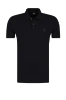 polo marškinėliai pallas_jv | regular fit BOSS BLACK juoda