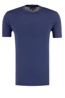 tėjiniai marškinėliai Emporio Armani tamsiai mėlyna