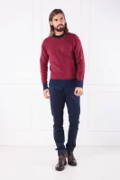 vilnonis megztinis color tipped | regular fit Tommy Hilfiger bordinė