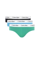 trumpikės 3-pack Calvin Klein Underwear žalia