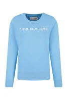 džemperis institutional | regular fit CALVIN KLEIN JEANS mėlyna