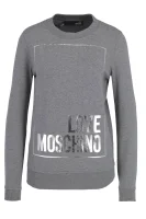 džemperis | regular fit Love Moschino pilka