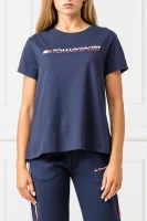 marškinėliai logo | regular fit Tommy Sport tamsiai mėlyna