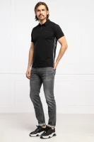 polo marškinėliai | slim fit Karl Lagerfeld juoda