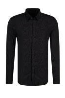 marškiniai | slim fit Armani Exchange juoda