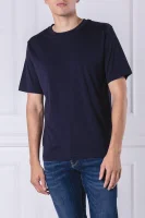 tėjiniai marškinėliai | regular fit CALVIN KLEIN JEANS tamsiai mėlyna