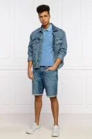 polo marškinėliai VINCENT | Slim Fit Pepe Jeans London mėlyna