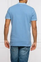 polo marškinėliai VINCENT | Slim Fit Pepe Jeans London mėlyna