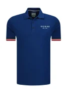 polo marškinėliai digby | slim fit GUESS mėlyna