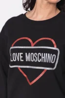 džemperis | regular fit Love Moschino juoda
