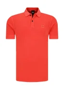 polo marškinėliai prime | slim fit BOSS ORANGE raudona