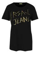 marškinėliai | regular fit Versace Jeans juoda