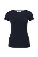 tėjiniai marškinėliai | slim fit Lacoste tamsiai mėlyna