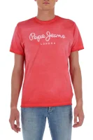 marškinėliai west sir | regular fit Pepe Jeans London raudona