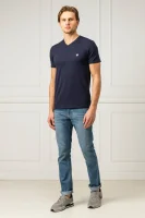 tėjiniai marškinėliai core | extra slim fit GUESS tamsiai mėlyna