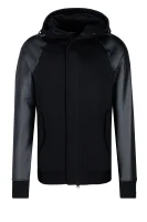 džemperis | regular fit Emporio Armani juoda