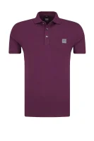 polo marškinėliai passenger | slim fit | pique BOSS ORANGE violetinė