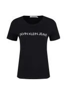 marškinėliai core institutional | regular fit CALVIN KLEIN JEANS juoda