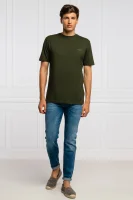 Marškinėliai Trust | Regular Fit BOSS ORANGE žalia