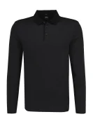 polo marškinėliai pleins | slim fit | mercerised BOSS BLACK grafito