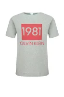tėjiniai marškinėliai | regular fit Calvin Klein Underwear pilka