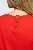 kašmyro megztinis iberia | regular fit TORY BURCH raudona