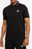 polo marškinėliai | Regular Fit Armani Exchange juoda