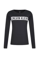 džemperis ls tee logo | regular fit Calvin Klein Performance juoda