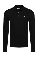 polo marškinėliai | slim fit Lacoste juoda