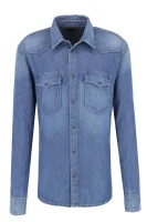 Marškiniai CARSON | Regular Fit | denim Pepe Jeans London mėlyna