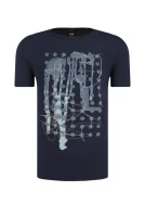 tėjiniai marškinėliai touchup 3 | regular fit | pima BOSS ORANGE tamsiai mėlyna