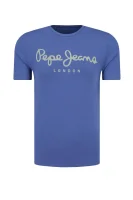 tėjiniai marškinėliai original stretch | slim fit Pepe Jeans London mėlyna