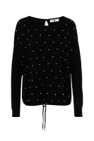 džemperis | regular fit Twinset U&B juoda
