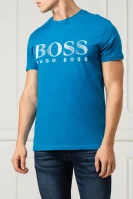 tėjiniai marškinėliai | regular fit BOSS BLACK mėlyna