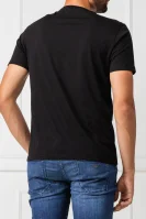 tėjiniai marškinėliai | slim fit Emporio Armani juoda
