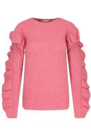 Megztinis | Relaxed fit | su vilna Red Valentino rožinė