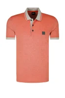 polo marškinėliai Pedrive | Regular Fit | pique BOSS ORANGE koralų
