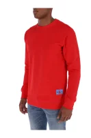 džemperis monogram | regular fit CALVIN KLEIN JEANS raudona