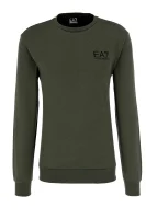 džemperis | regular fit EA7 žalia