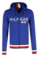 džemperis logo badge | regular fit Tommy Hilfiger mėlyna
