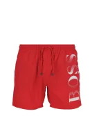 šortai kąpielowe octop marškinėliaius | regular fit BOSS BLACK raudona