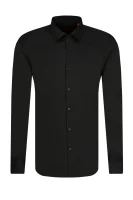 Marškiniai Kenno | Slim Fit | stretch HUGO juoda