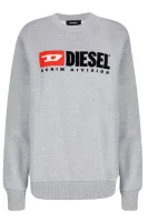 džemperis f-crew-division-fl | relaxed fit Diesel pilka