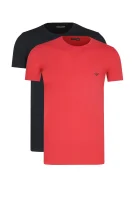 tėjiniai marškinėliai 2-pack | regular fit Emporio Armani raudona
