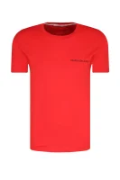 Marškinėliai MONOGRAM | Regular Fit CALVIN KLEIN JEANS raudona