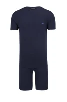 pižama | regular fit Emporio Armani tamsiai mėlyna