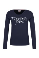 džemperis tjw script logo | regular fit Tommy Jeans tamsiai mėlyna